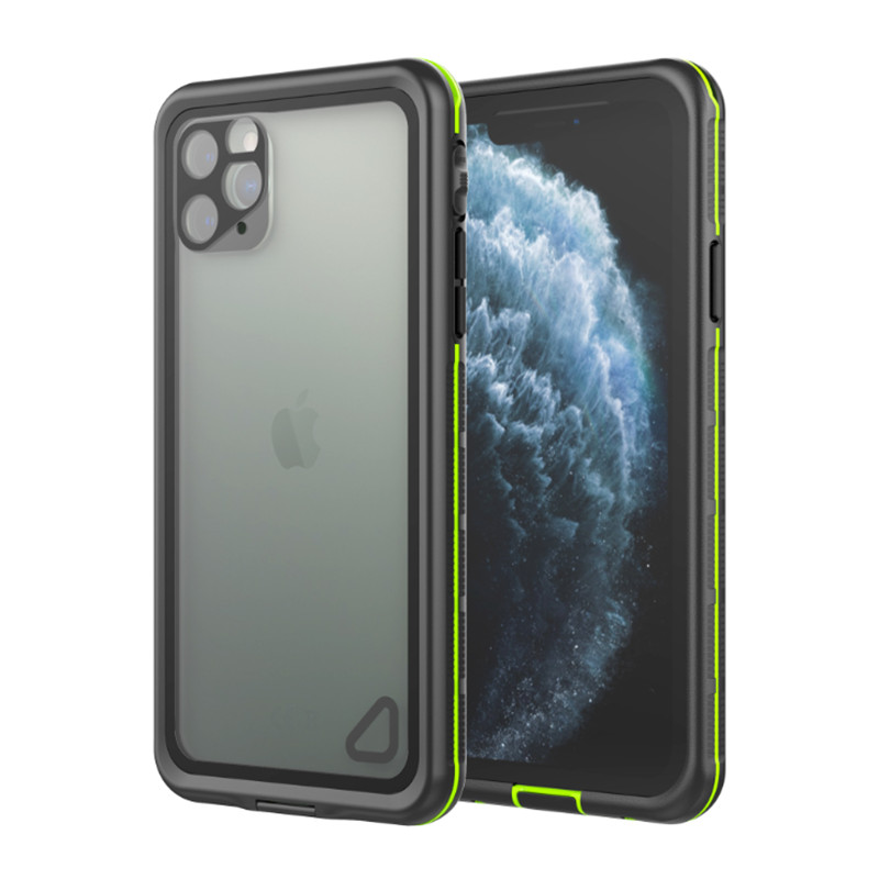 vízálló vízálló vízálló iphone 11-es eset víz alatti iphone-eset iphone 11 vízálló eset (fekete), átlátszó hátlappal
