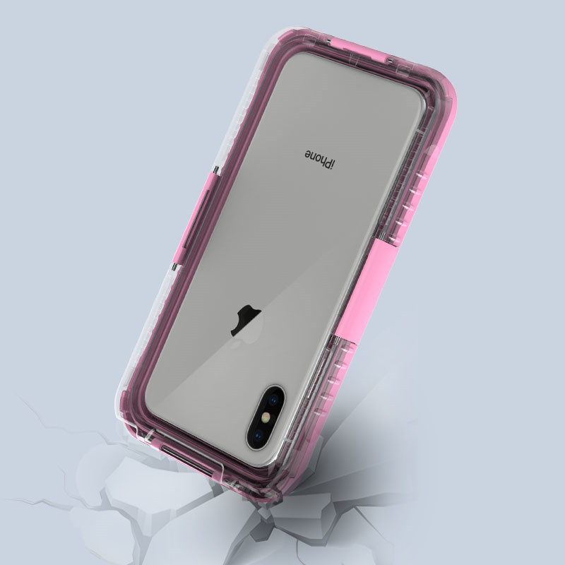 Az iPhone XS Max mobiltelefon wdustoof bag (*Pink ”) esetében a jó vízálló táskák szárazak